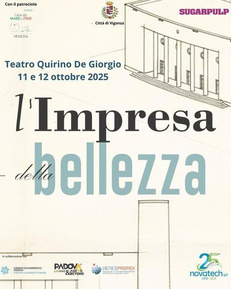 Locandina L'Impresa della Bellezza 11 e 12 ottobre 2025