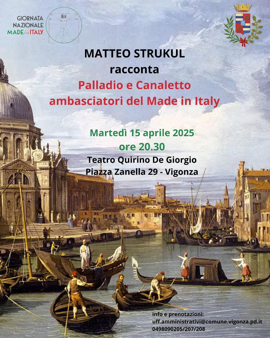 Locandina Giornata Made in Italy 15 aprile 2025