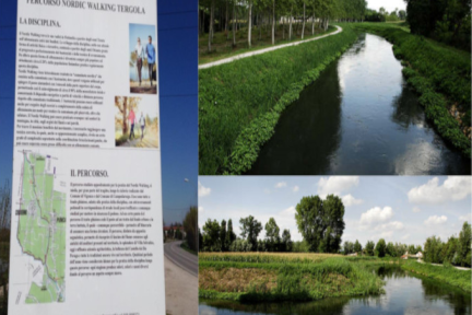 Percorso ciclopedonale del Tergola